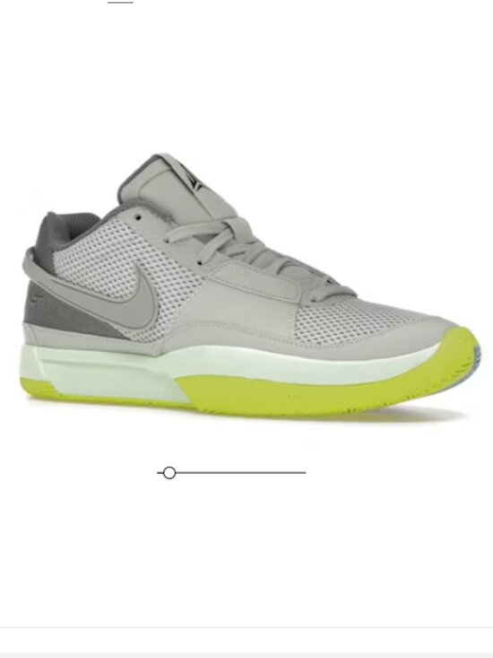 Nike Other - Nike Ja 1 "Light Silver/Cyber/Cool Grey/Granite" Men's Basketball Shoe Size 9
